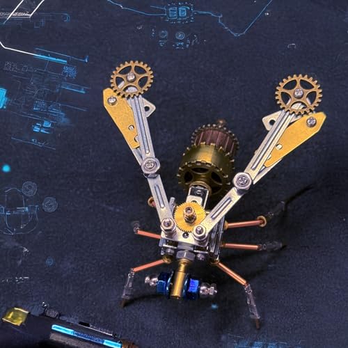 3D Metal Model Kits Insect Bug Mechanical Steampunk Science Kit Metal Building DIY Projects Arts and Crafts Hobby Kits Gift Ideas for Birthday & Christmas (Mechanical Insect) - style: Mechanical Insect