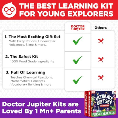 Doctor Jupiter Ultimate Gift Set of Learning for Kids Ages 4-6 - style: Ultimate Gift Set of Learning: 4+