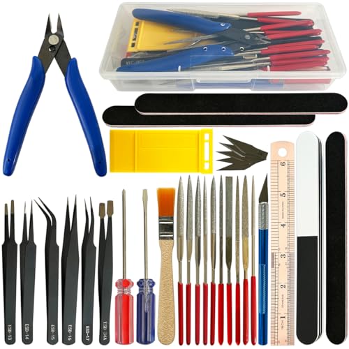 32 Pcs Professional Model DIY Tool Kit, Modeler Basic Craft Tools Set