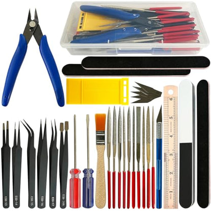32 Pcs Professional Model DIY Tool Kit, Modeler Basic Craft Tools Set