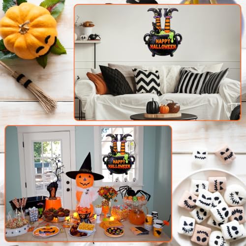 24 Pcs Halloween Coloring Wreath Crafts Color Your Own Witch Pot Crafts - color: Cauldron.24