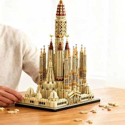 Spain Sagrada Familia Cathedral Church Building Sets,10045 PCS for Adult - style: Sagrada Familia