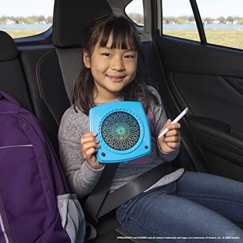 Spirograph Doodle Pad– Arts and Crafts, Scratch Art, LCD Writing Tablet for Kids, Kids Toys, Art Supplies, Drawing Kit, Spiral Art, Double-Sides Stylus, Build-in Storage, Stencils Included, Ages 5+ - style: Doodle Pad