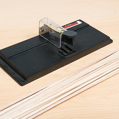 Pitsco Education Timber Cutter, Make Precise Horizontal and Angular cuts, Ideal Cutting Tool for Model Bridges, Towers, and Airplanes, Hand Tools for Cutting Soft Wood, Includes Replacement Blades