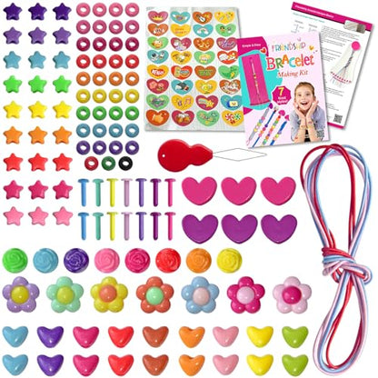 zwzxd Friendship Bracelet Making Kit Toys,Ages for 8 9 10 11 12 Year Old Girls, Kids Travel Activity Set,DIY kit,Arts and Crafts Bracelets String Maker Kit,Great Christmas Birthday Gifts (red-Orange) - color: red-orange