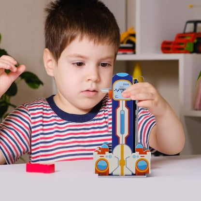 Kids Elevator Stem Project Science Experiment Develop Toy DIY 3D Elevator Puzzle for Age 5+