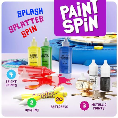 Paint Vortex Spin Art Machine - Kids Art Kit for Boys & Girls Ages 6+
