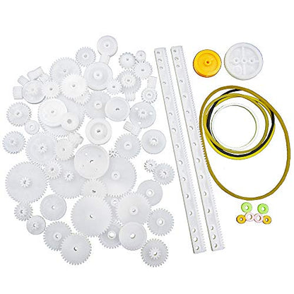 75 Type Plastic Crown Gear Single Double Reduction Gear Worm Gear (Original Version)