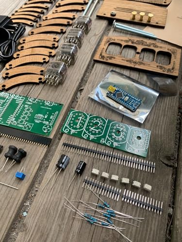 Nixie Tube Clock Kit DIY IN12 (12 Hours Format)
