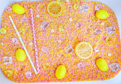 Kids Sensory Bins Montessori Sensory bin, Sensory Toys, Sensory Bins, Sensory Bin for Preschoolers (Lemonade)