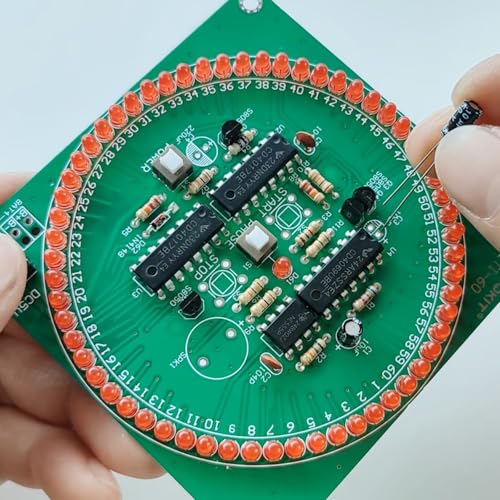 Gikfun 60 Seconds DIY Electronic Timer Soldering Practice Board Kit for Arduino 61 Red LED EK1904