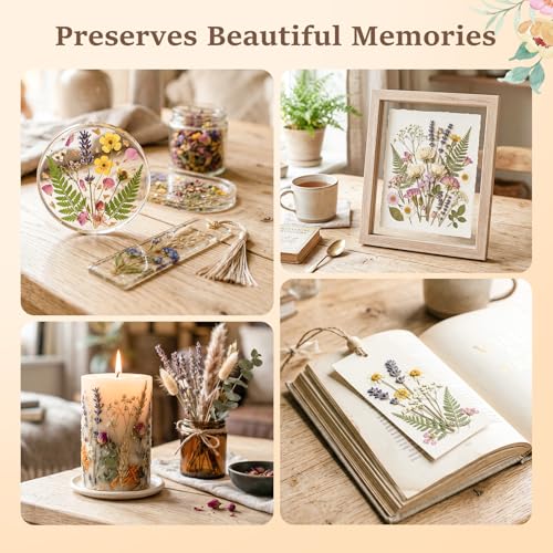 Aboofx Large Flower Press Kit, 11.8" x 8.3" 6 Layers - size: 11.8"x8.3"
