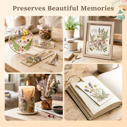 Aboofx Large Flower Press Kit, 11.8" x 8.3" 6 Layers - size: 11.8"x8.3"