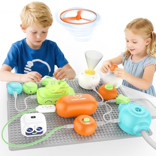 SMILESSKIDDO Science Kits for Kids - STEM Toys for Kid, Electronics Exploration Kit, STEM Toy Educational Gifts for Kid Boys Girls Ages 3 4 5 6 7 8 9 10 11 12