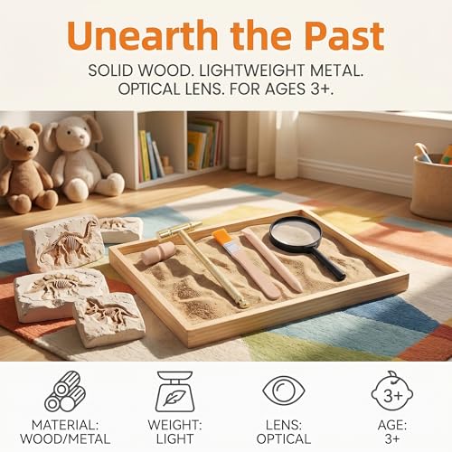 5 Pcs Kids Archaeology Digging Tool Set