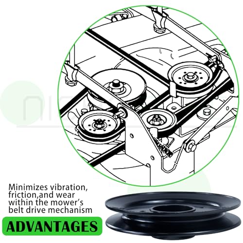 539113962 Pulley for Husqvarna Z246 RZ4623 RZ5424 RZ46I Decks - color: A35 1x539113962