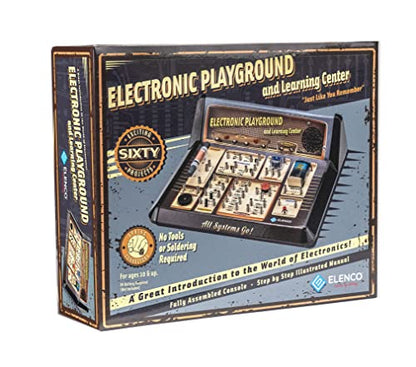 Elenco Electronics Science STEM Kit, 60 Projects, Ages 10+