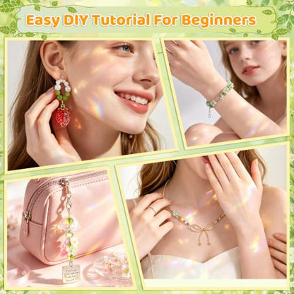 Deluxe Beaded Plant Kit, DIY Forever Plant Gift Kit with Video Tutorials - color: Forever Plant Gift Collection - Deluxe Kit
