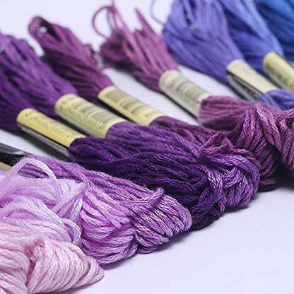 LOVIMAG Embroidery Thread 250pcs Friendship Bracelet String Floss Kit Yarn - style: 250pcs