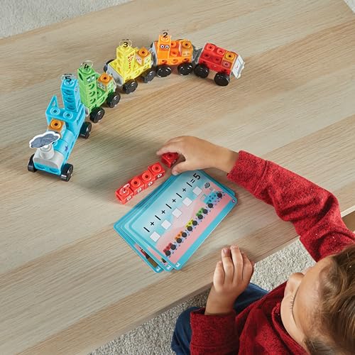 hand2mind Numberblocks Express Train MathLink Cubes Activity Set, Ages 3+