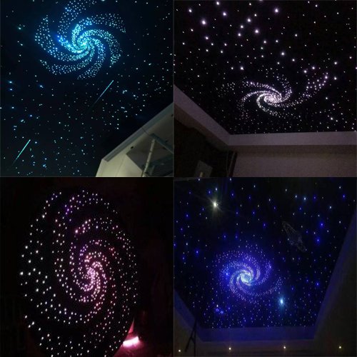 AMKI Plastic 0.04in/1mm Diameter 4921ft(1500Meter) PMMA Fiber Optic Roll End Glow Cable for All Kind Led Star Ceiling Light Kit - color: 4921ft, size: 0.04in