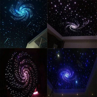 AMKI Plastic 0.04in/1mm Diameter 4921ft(1500Meter) PMMA Fiber Optic Roll End Glow Cable for All Kind Led Star Ceiling Light Kit - color: 4921ft, size: 0.04in