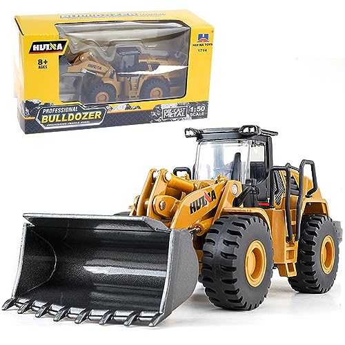 Gemini&Genius Mechanical Loader Toy Construction Vehicle Wheeled Loader Toy