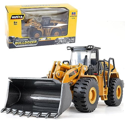 Gemini&Genius Mechanical Loader Toy Construction Vehicle Wheeled Loader Toy
