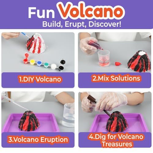 BenBen Science Kit for Kids Ages 8-12, 155 Experiments Set, Birthday Gift