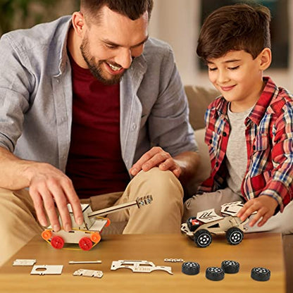 STEM Kits for Kids Age 8-10 10-12, 6 Set Wood Building Projects Crafts 6-8