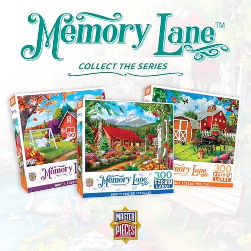 Masterpieces 300 Piece EZ Grip Jigsaw Puzzle - Willow Whispers - 18"x24" - size: 300 Piece