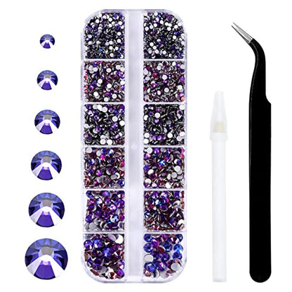 3792pcs Magma Flatback Rhinestones for Bedazzling - color: Magma