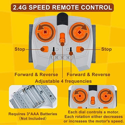 40pcs Power Function Motor Set - Unleash Your Creativity