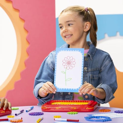 Spirograph Jr. — Jumbo Sized Gears Classic Retro Toy For Spiral Drawing Art Design Toy Kit for Smaller Hands — For Kids Ages 3 and Up - style: Original