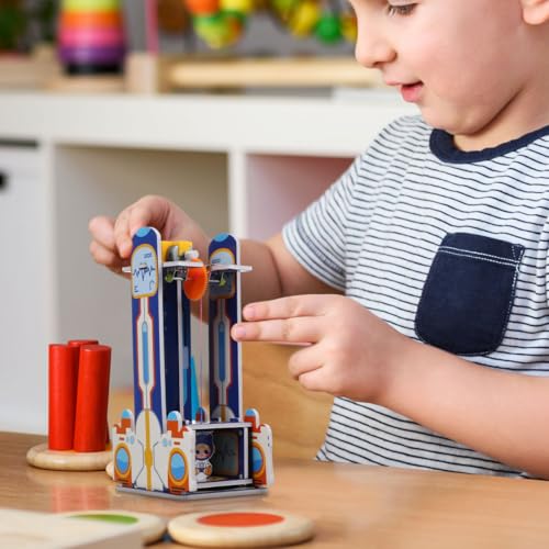 Toddmomy Elevator Toy Kids Science Kit Working Model School Project