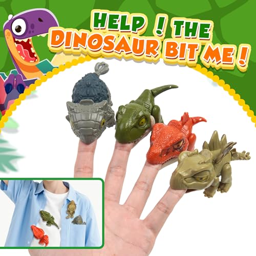 4 Pack Hatching Dinosaur Eggs for Kids Boys, Travel Toys Essentials for Toddlers Kids Dinosaur Eggs Surprise Birthday Gift Toys for Boys Aged 3 4 5 6 7 8 Year Old Christmas Stocking Stuffer Easter