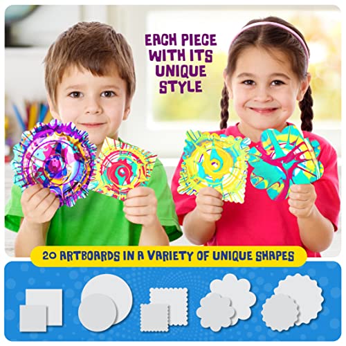 Paint Vortex Spin Art Machine - Kids Art Kit for Boys & Girls Ages 6+
