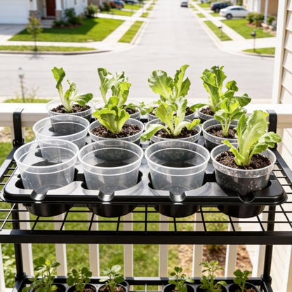 homenote 4 Inch Seed Starting Trays with Humidity Domes for Plants, 4 Pack 12-Cell Seedling Starter Trays, Plant Starter Germination Trays for Pots Seedlings for Indoor,4" Opening Compatible Pots - size: 4 Inch, style: 4 Pack Seed Starter Tray+Humidity Do
