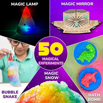 Smartivity Magic Science Kit for Kids Ages 4, 5, 6, 7, 8 Years | 50+ Amazing Science Experiments I Birthday Gifts for Boys & Girls | I Educational Toy for Kids Age 4-8 Years Old - style: Magic of Science