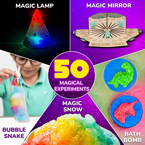 Smartivity Magic Science Kit for Kids Ages 4, 5, 6, 7, 8 Years | 50+ Amazing Science Experiments I Birthday Gifts for Boys & Girls | I Educational Toy for Kids Age 4-8 Years Old - style: Magic of Science