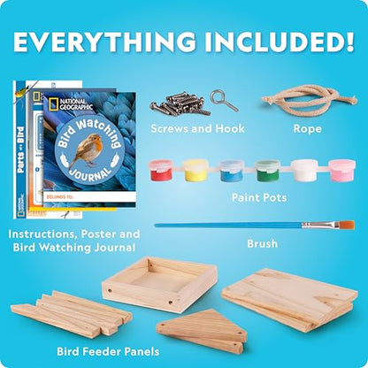 National Geographic Build Your Own Bird Feeder Craft Kit for Kids - style: DIY Bird Feeder