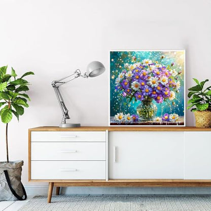 Flower Diamond Painting Kits for Adults Flower Diamond Art Kits for Adults - color: G9593