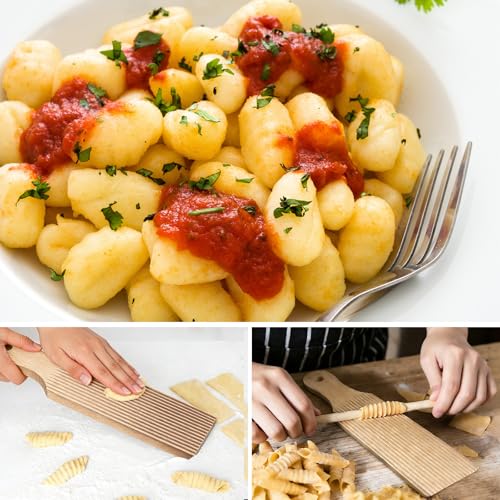 9 PCS Pasta Making Tools Set with Pasta Drying Rack, Ravioli Stamps
