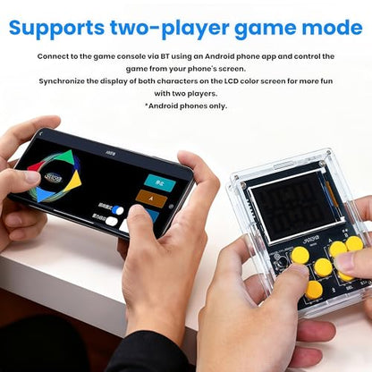 DIY Soldering Project AI Chatbot Game Console Kit Electronic Soldering Kit with Classic Game Weather Clock Music Spectrum