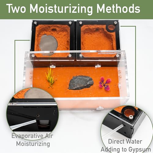 Terra Core Expandable Dual Chamber Formicarium Ant Nest with Starter Kit - size: Terra Core Series-Expandable Dual Chamber
