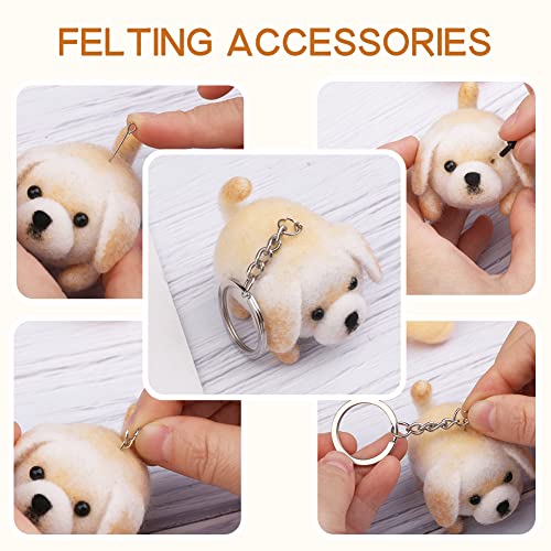 QMNNMA Needle Felting Kit for Beginners, Labrador Wool Felting Kit - size: Labrador