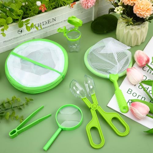 DECYOOL 7 Piece Insect Catcher Kit Butterfly Catching Set