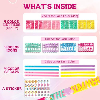 Friendship Bracelet Making Kit, Arts & Crafts for Girls Ages 5-12 - color: Regular