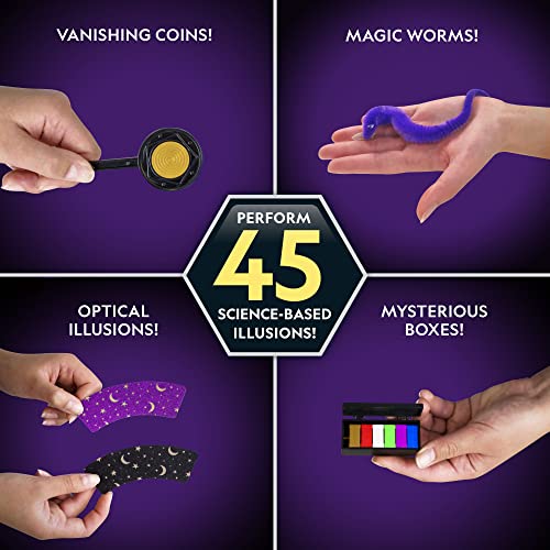 National Geographic Kids Magic Kit with 45 Tricks for Kids Ages 8-12 - style: 45 Magic Tricks