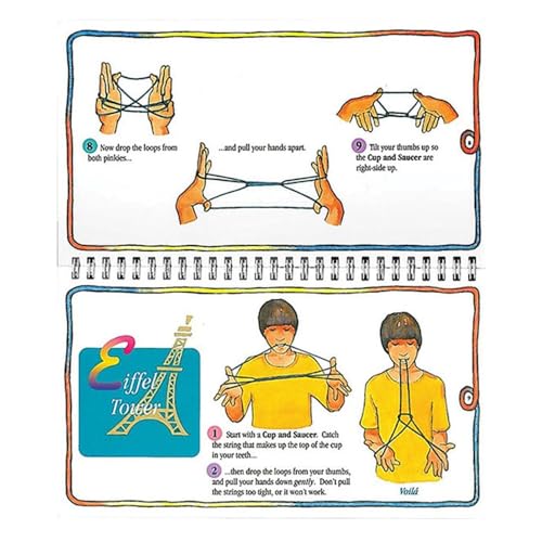 Klutz Sew Mini Treats Craft Kit and Cat's Cradle String Figures Book Set, DIY Food Plushies and Classic String Games